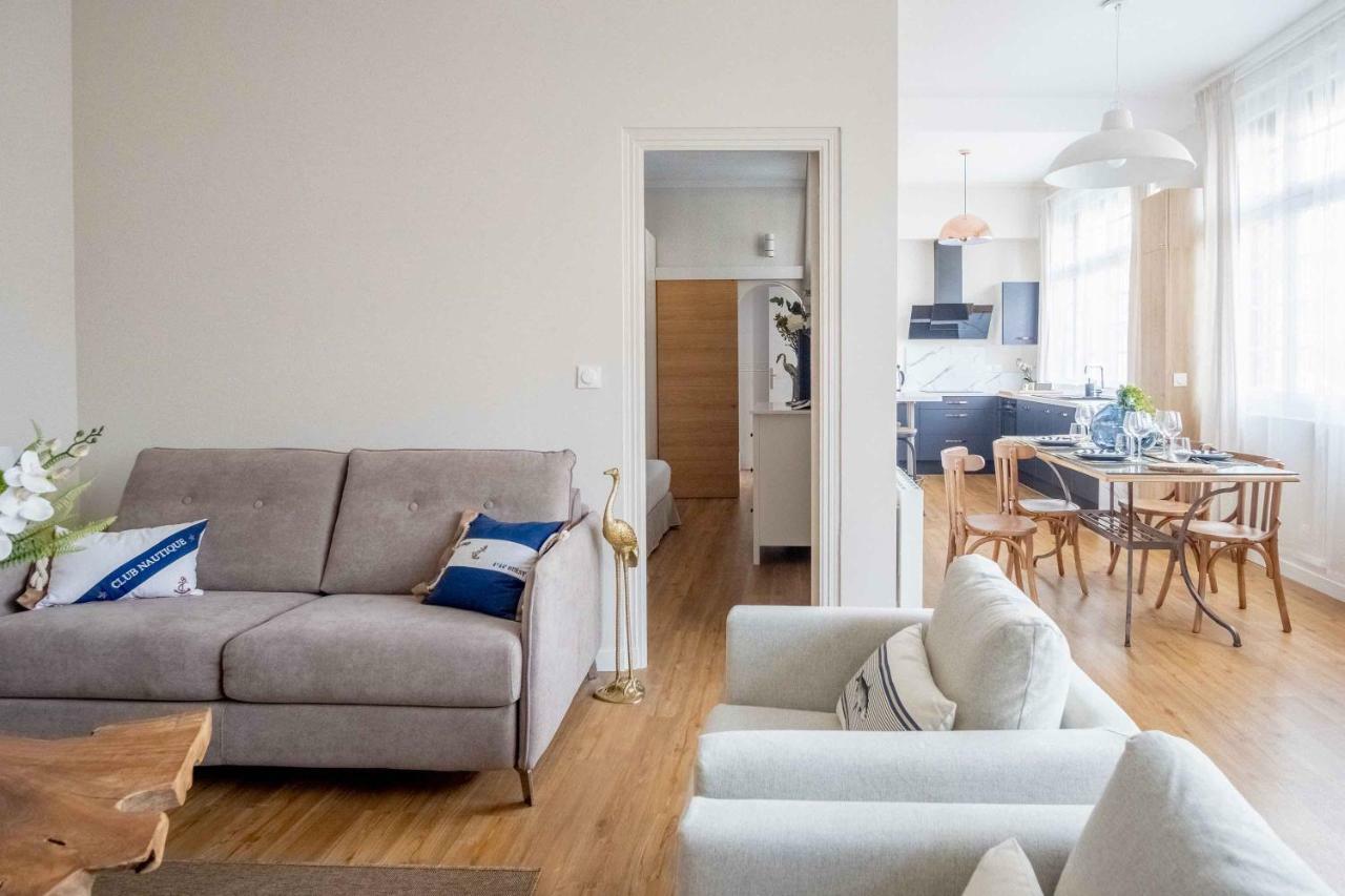 Elegant Appartement En Plein Coeur De Cabourg - Les Locations De Proust Экстерьер фото